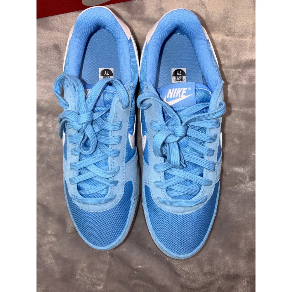 Nike Field General 82 GS University Blue White Boys Size 7Y Shoes NEW